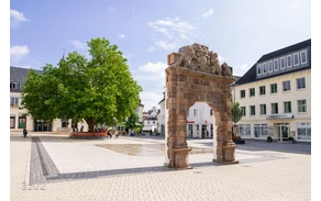 View of the Attendorn market square