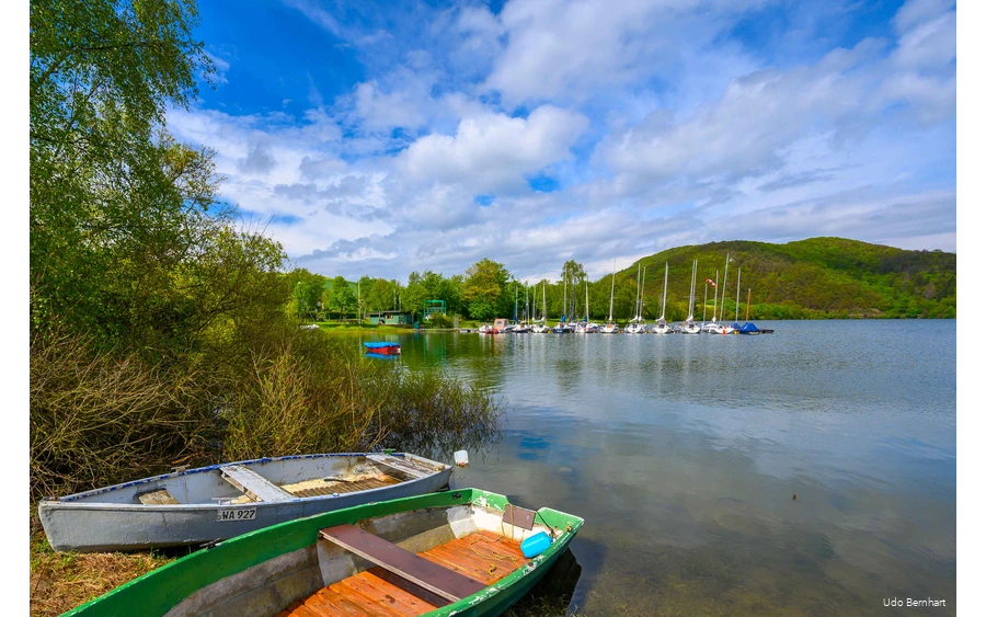Boats on the Diemelsee