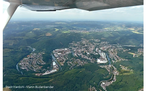 Aerial photo Werdohl