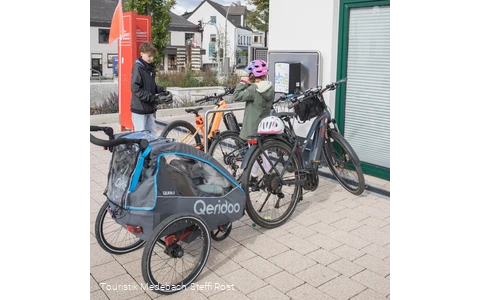 E-Bike Ladestation Marktplatz