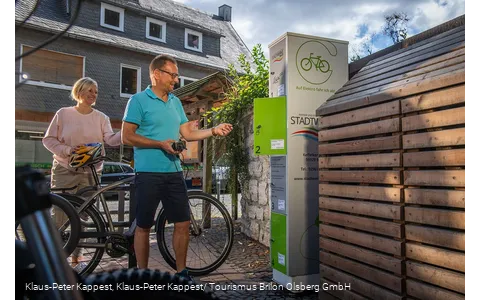 E-Bike-Ladestation