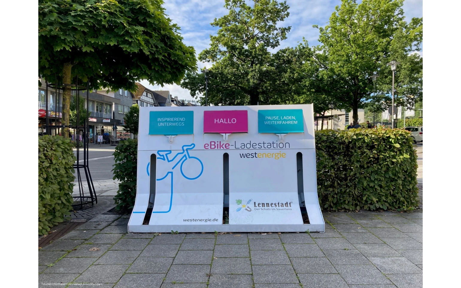 E-Bike Ladestation Altenhundem Bhf.