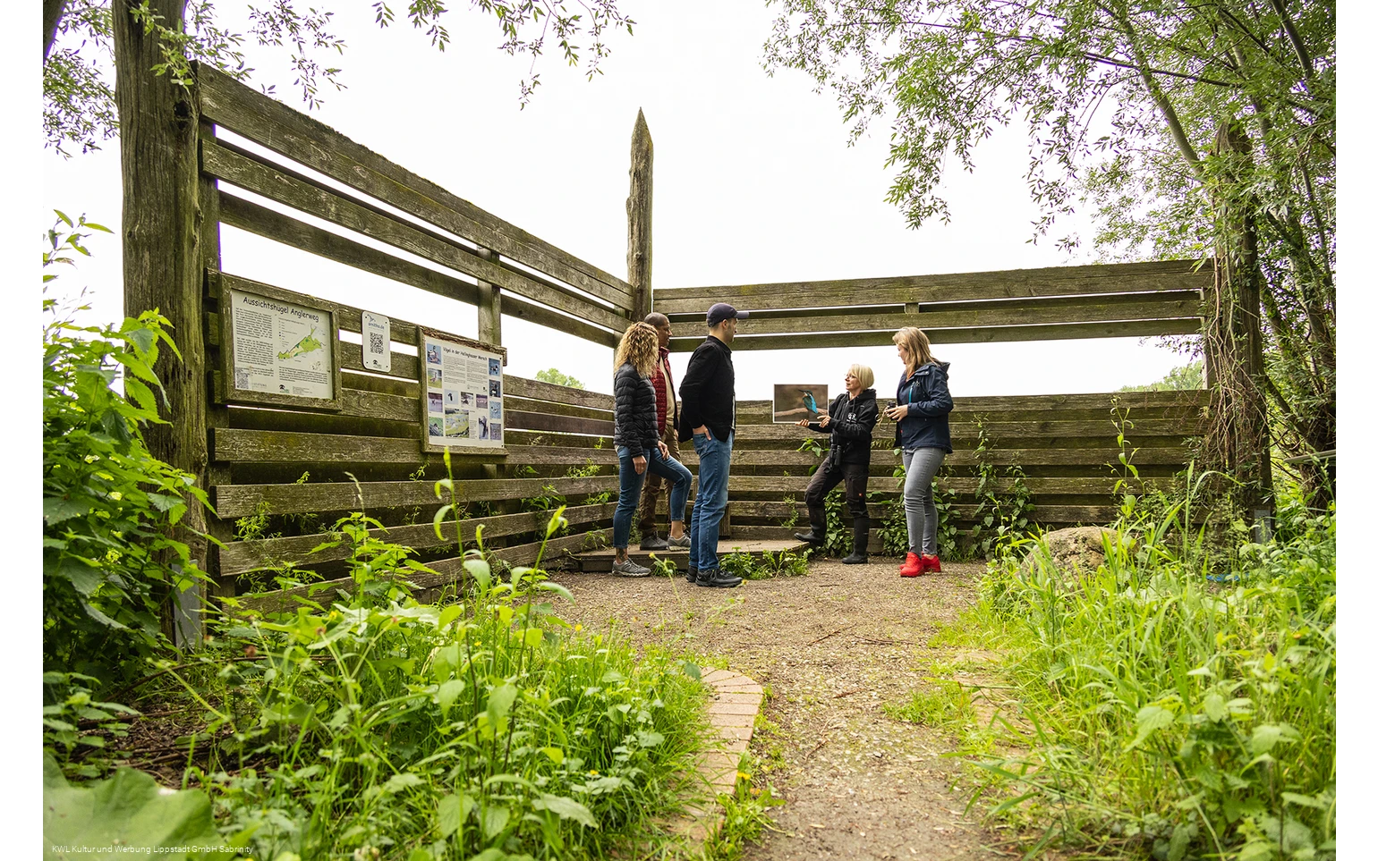 Lippeauen Aussichtspunkt Anglerweg