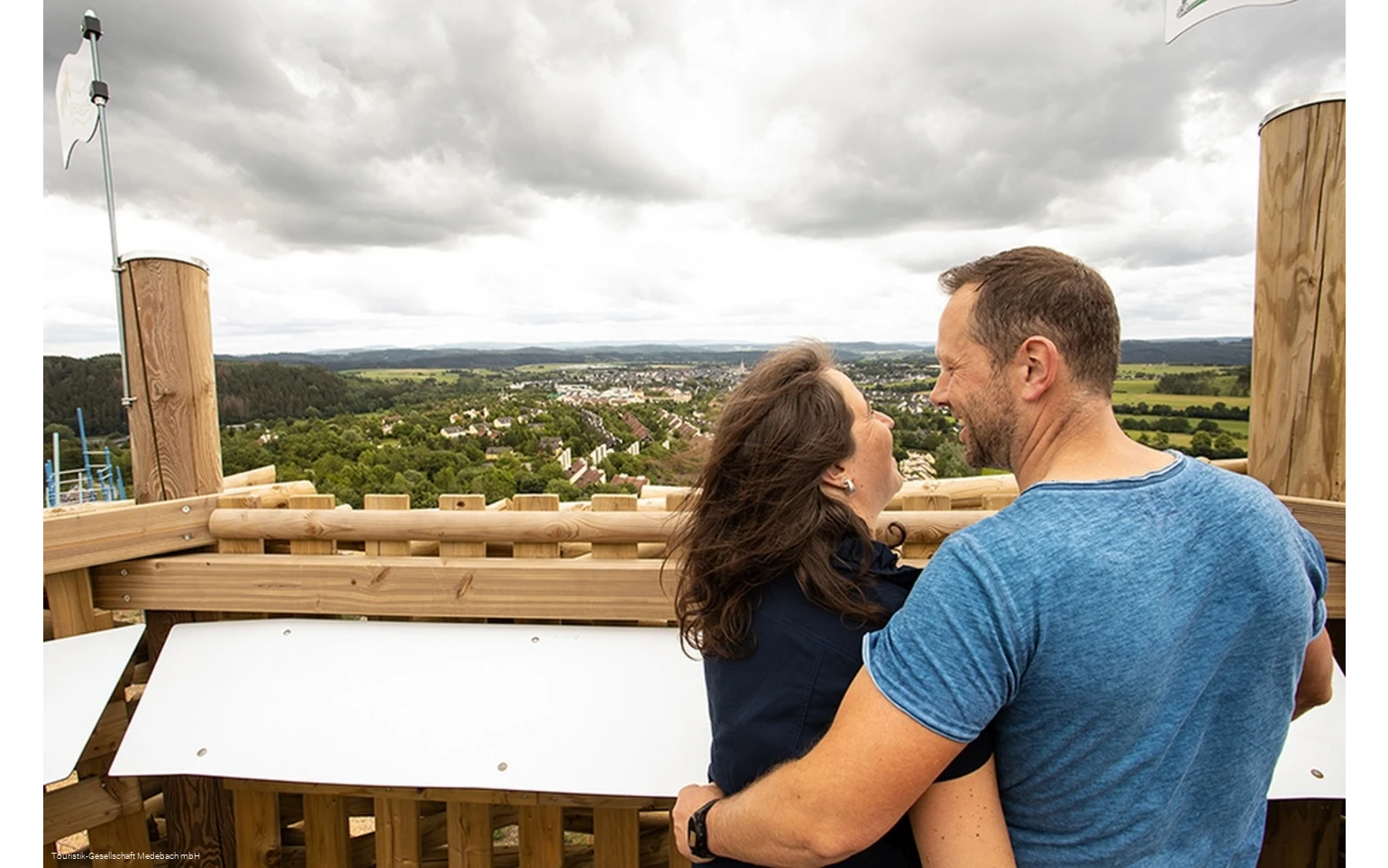 Ausblick vom AVENTURA -SpielBerg in Medebach