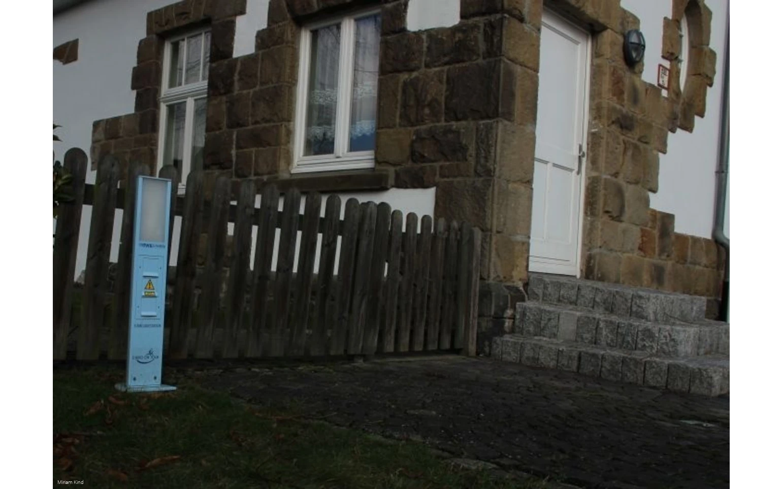 E-Bike Akku-Ladestation am Bahnhof in Neuenrade