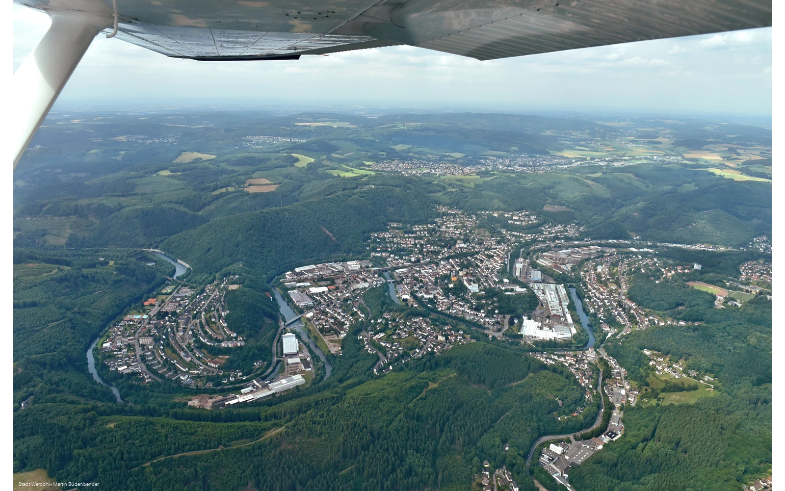 Aerial photo Werdohl