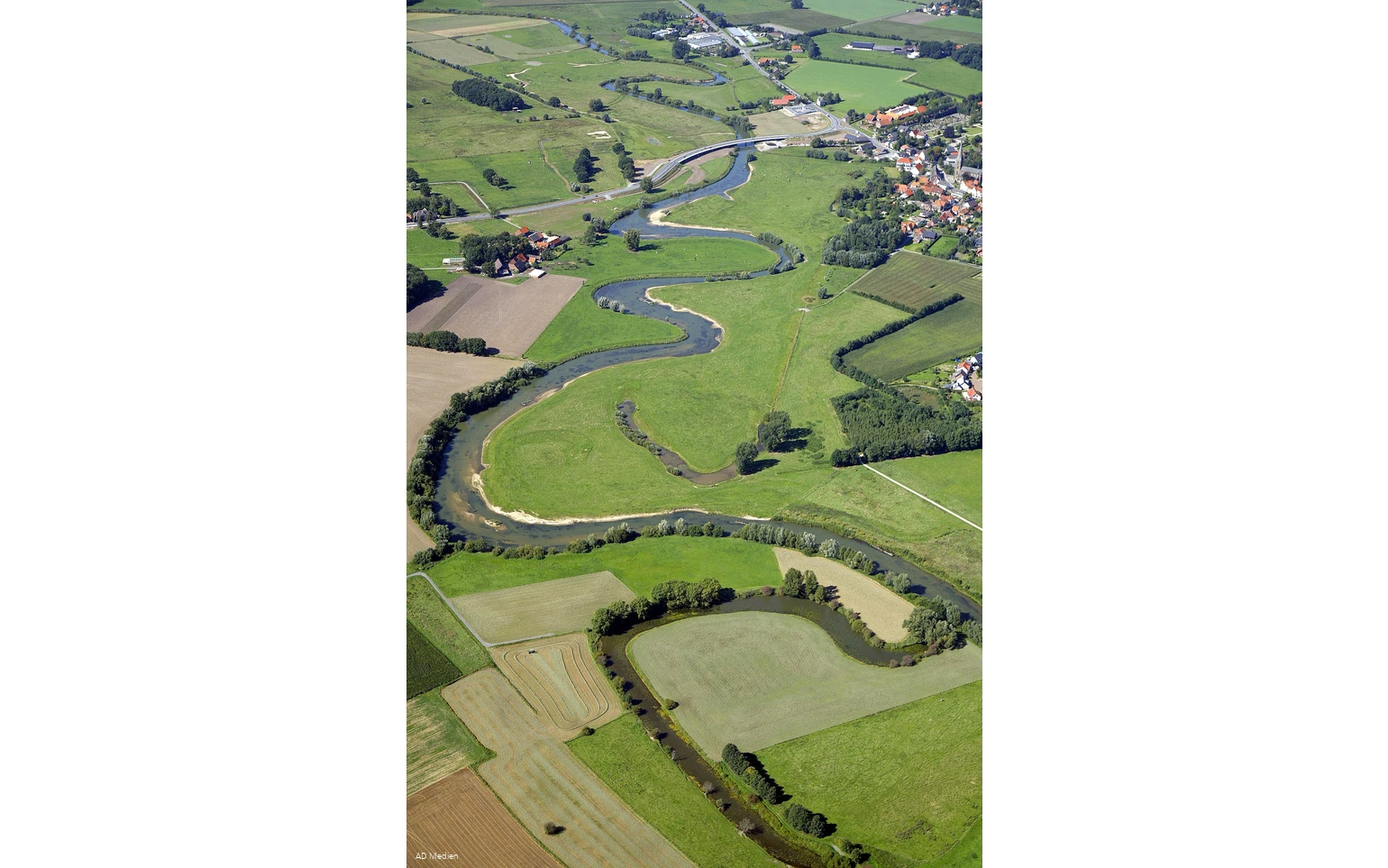 Luchtfoto Lippe staand formaat