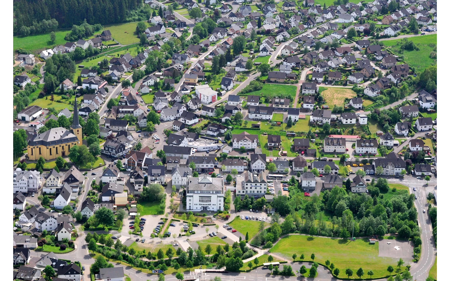 Aerial photo Wenden