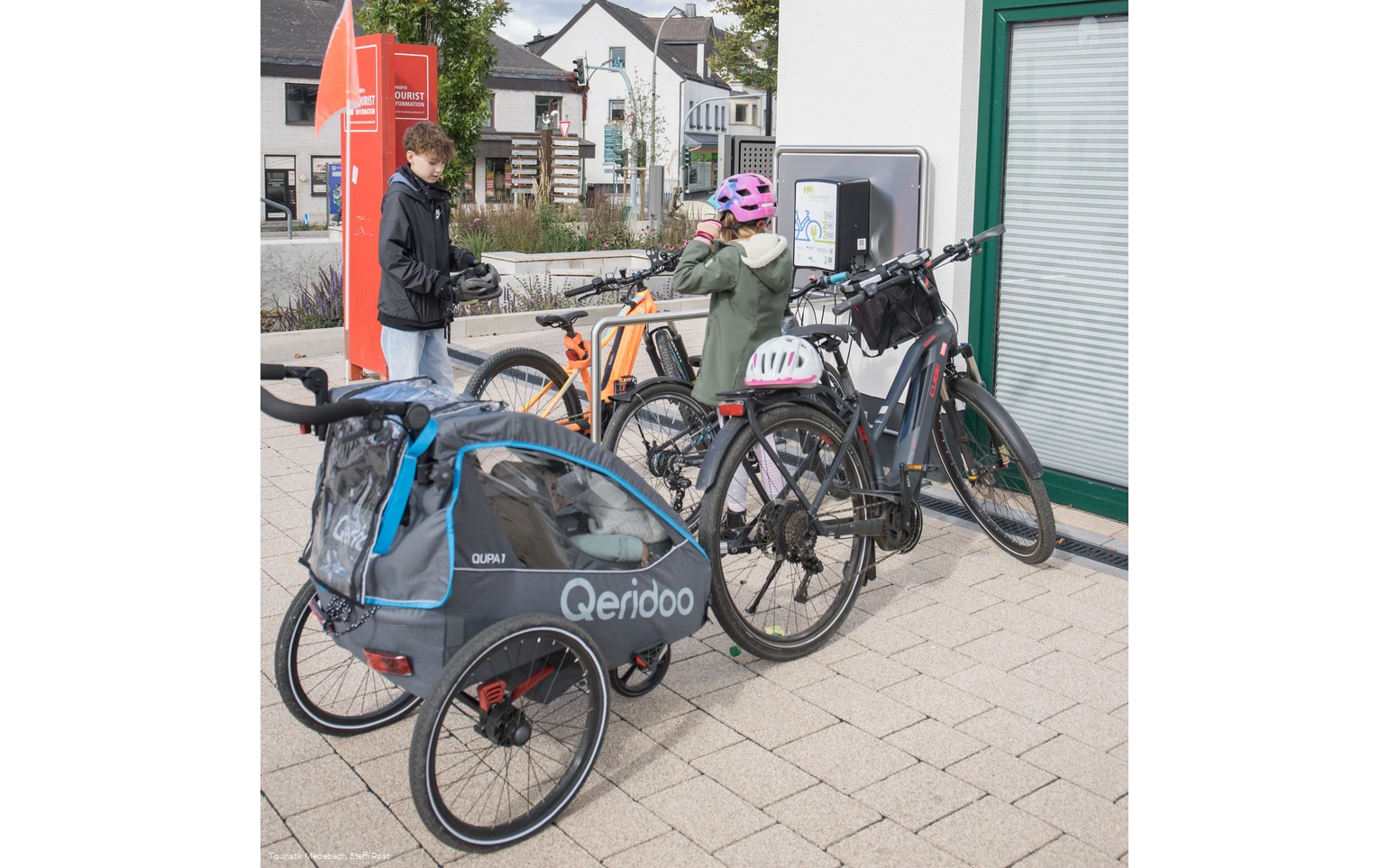 E-Bike Ladestation Marktplatz