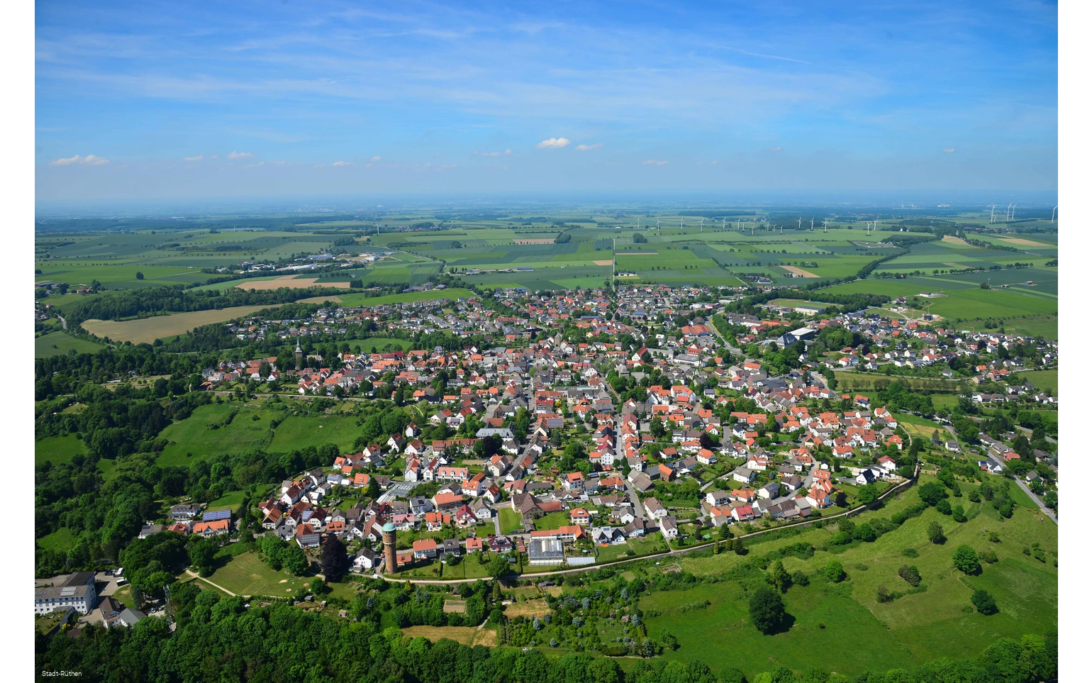 Rüthen_Luftaufnahme