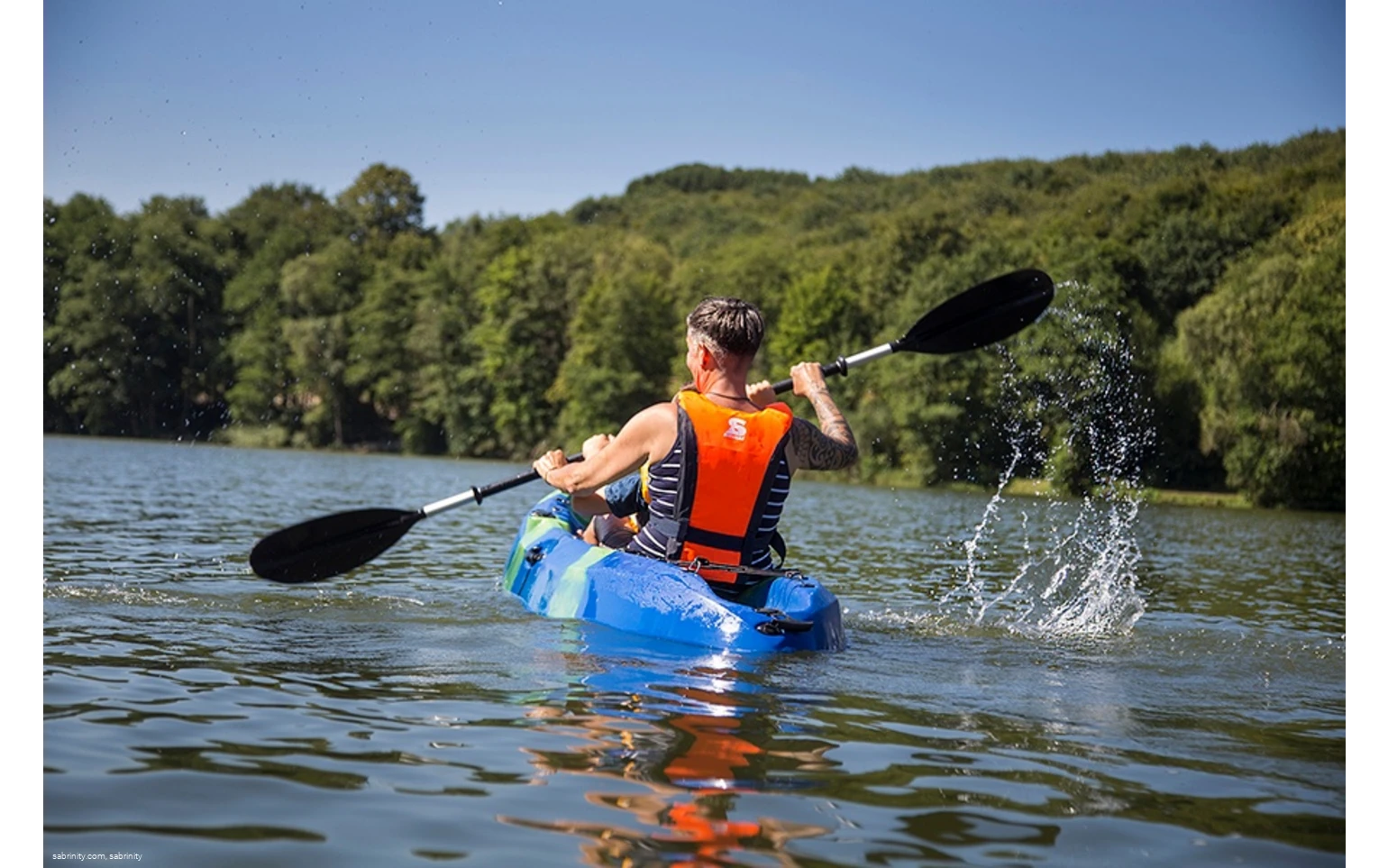Kajak auf dem Hennesee