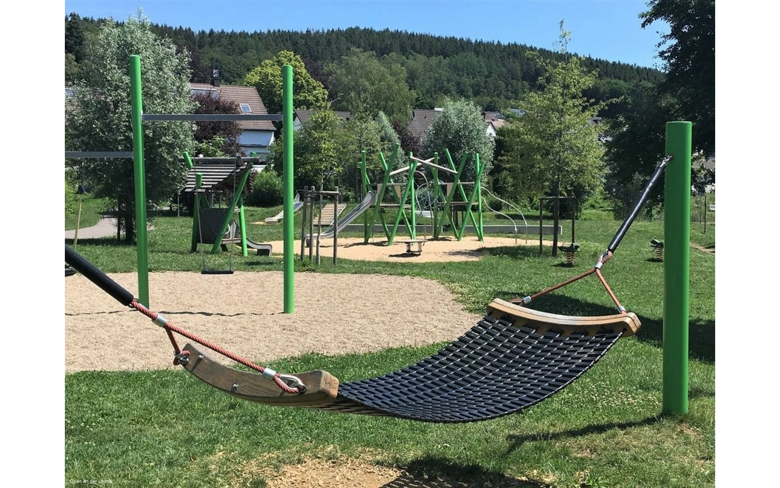Die Dorfwiesen in Herscheid laden zum Spielen und