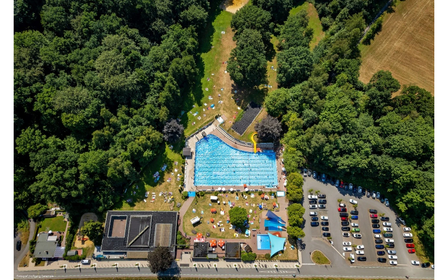 Freibad Neheim Luftbild