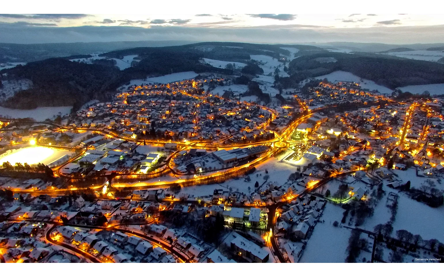Herscheid aerial view