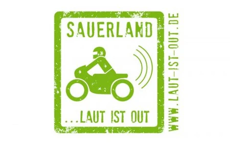 Der Laut-ist-out-Sticker