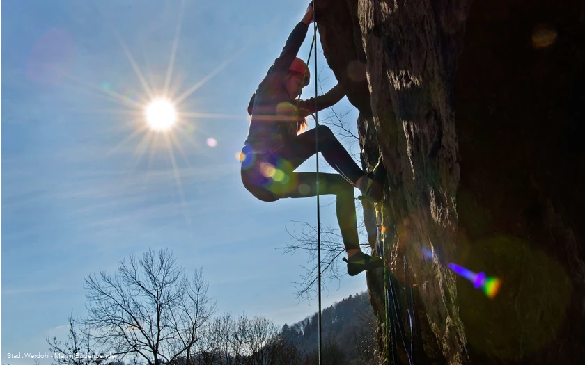 Kletterfelsen Lenneplatte 1