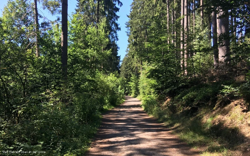 Rundweg um die Glörtalsperre