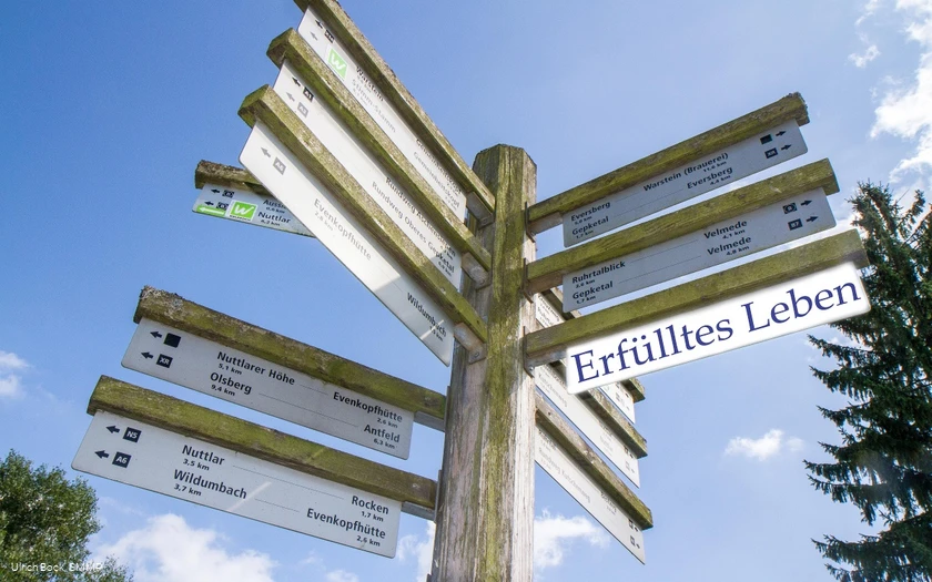 Nordroute Pilgerweg, Erfülltes Leben