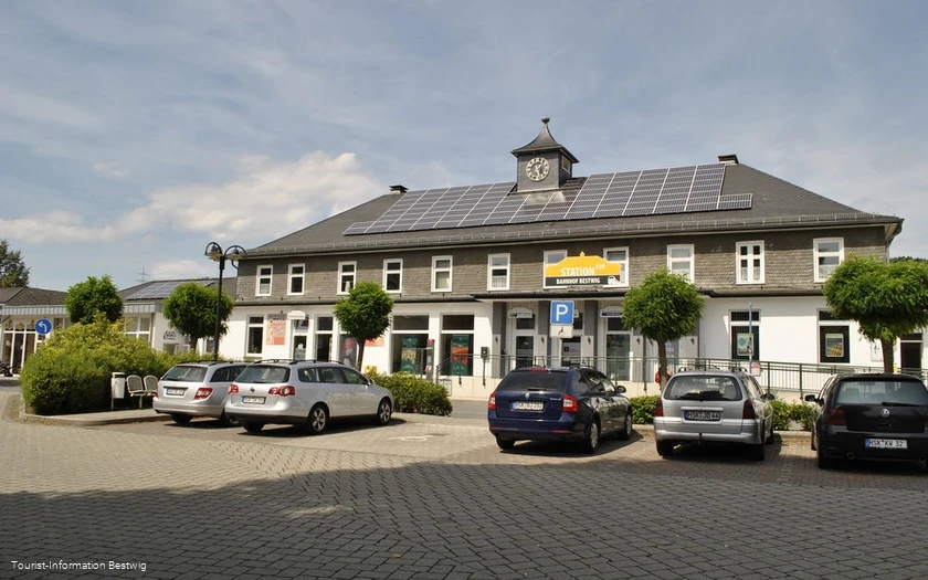 Das Bahnhofsgebäude Bestwig