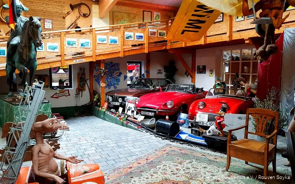 Blick ins Museum Curioseum in Willingen.