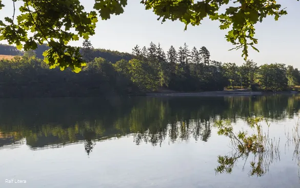 Sorpesee in de ochtend