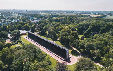 das Gradierwerk vom Kurort Bad Westernkotten im Sauerland