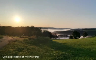 View of Frühnebel Höhenweg for Sauerland