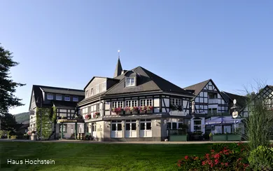 The exterior view of Haus Hochstein