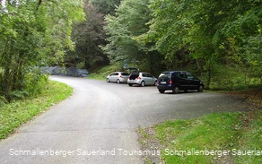 Wanderparkplatz Luchternbermecke in Bödefeld