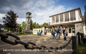 Eingang Sauerländer Besucherbergwerk