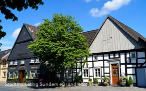 Huizen in de wijk Hachen