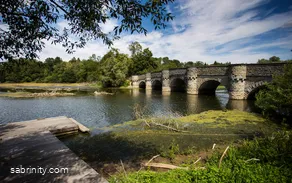 De Kanzelbrücke aan de Möhnesee