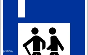 Schild Wanderparkplatz