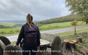 Wanderin im Sauerland