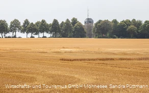 Bismarckturm Möhnesee weit