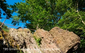 Aussicht hinter der Kapelle