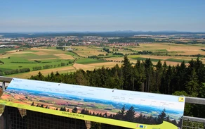 Blick über Korbach vom Georg-Viktor-Turm