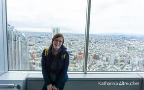 Katharina Altreuther alias "Kulturtänzer" auf Reisen.