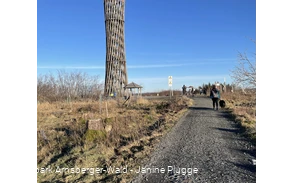 Lörmecketurm im Januar Lörmecketurm im Januar