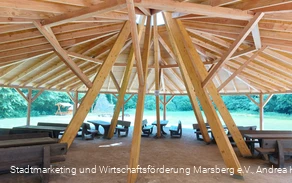 Schutzhütte am Meilerplatz Giershagen