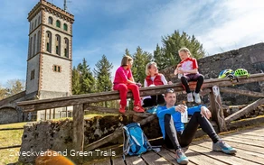 Greentrails Familie Radfahren Eisenberg