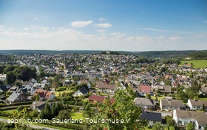 Blick vom Piusberg über Warstein Blick vom Piusberg über Warstein