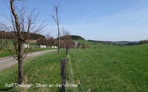 Blick über die Siedlung Wiene hinweg
