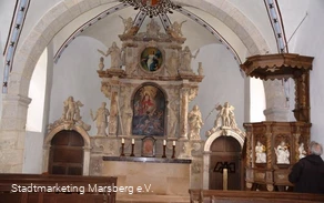 Innenraum Kluskapelle Giershagen