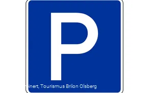 Parkplatz Schild
