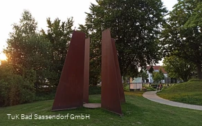 Der Imaginäre Raum - Skulptur am Tagungszentrum Bad Sassendorf