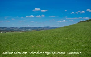 Blick zurück Richtung Bad Fredeburg