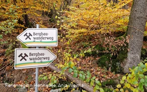 BergbauWanderweg Wegweiser