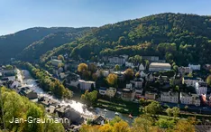 Ausblick vom Burgrestaurant