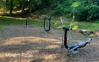 Outdoor-Fitnessgeräte im Volkspark Meinerzhagen